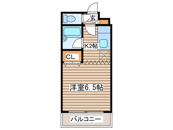 ＫＷビル壱番館の物件間取画像